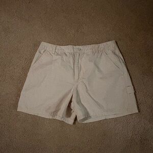 Northcrest Casual Tan Khaki Cream Shorts ❤️